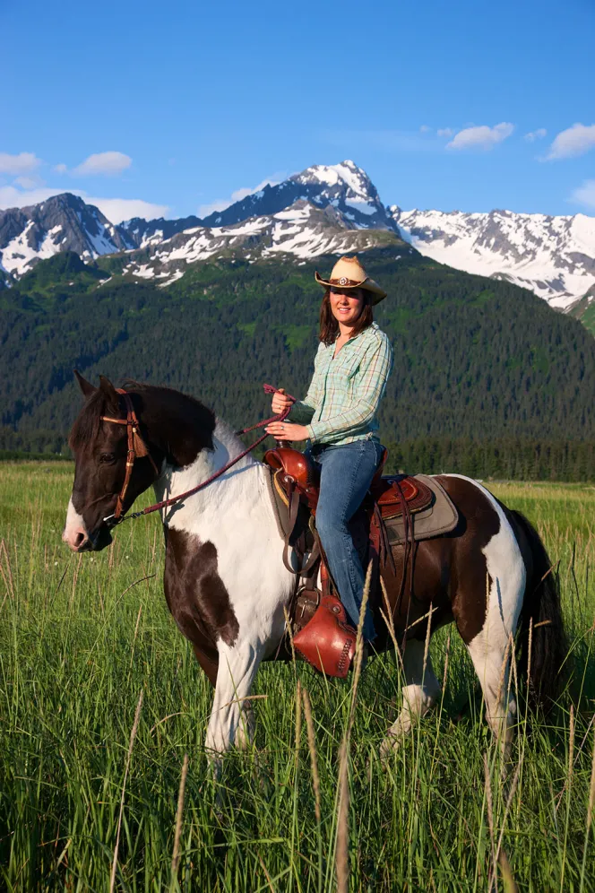 This image is by Bardy's Trail Rides.