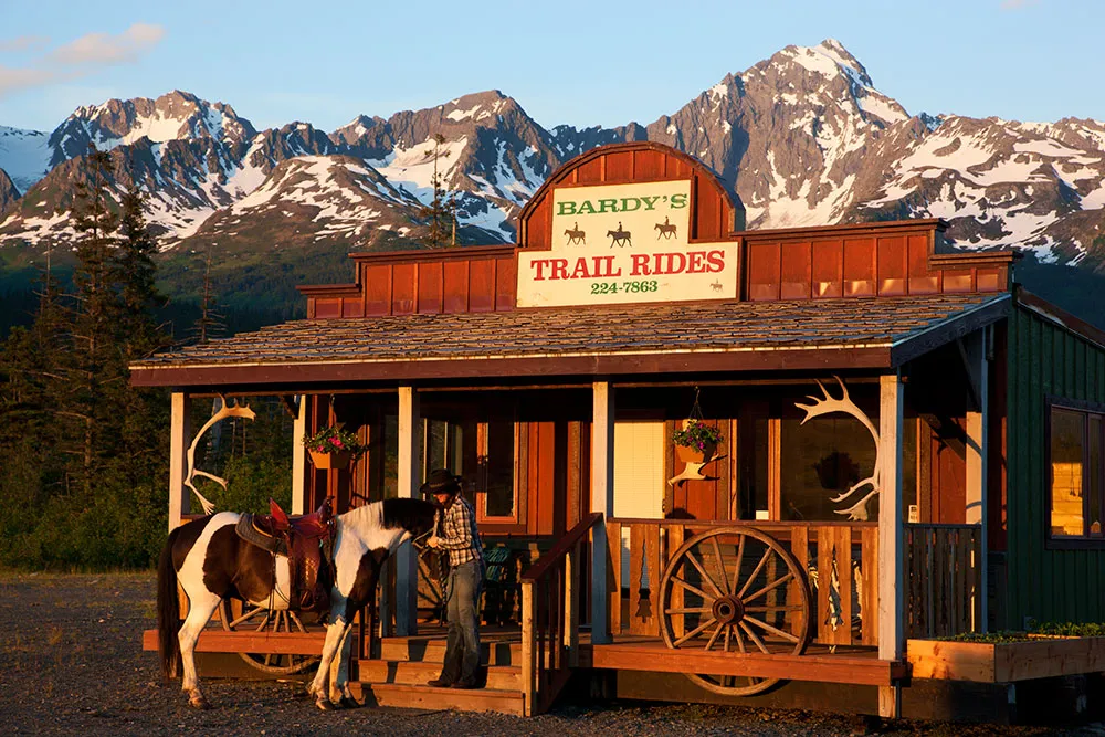 This image is by Bardy's Trail Rides.